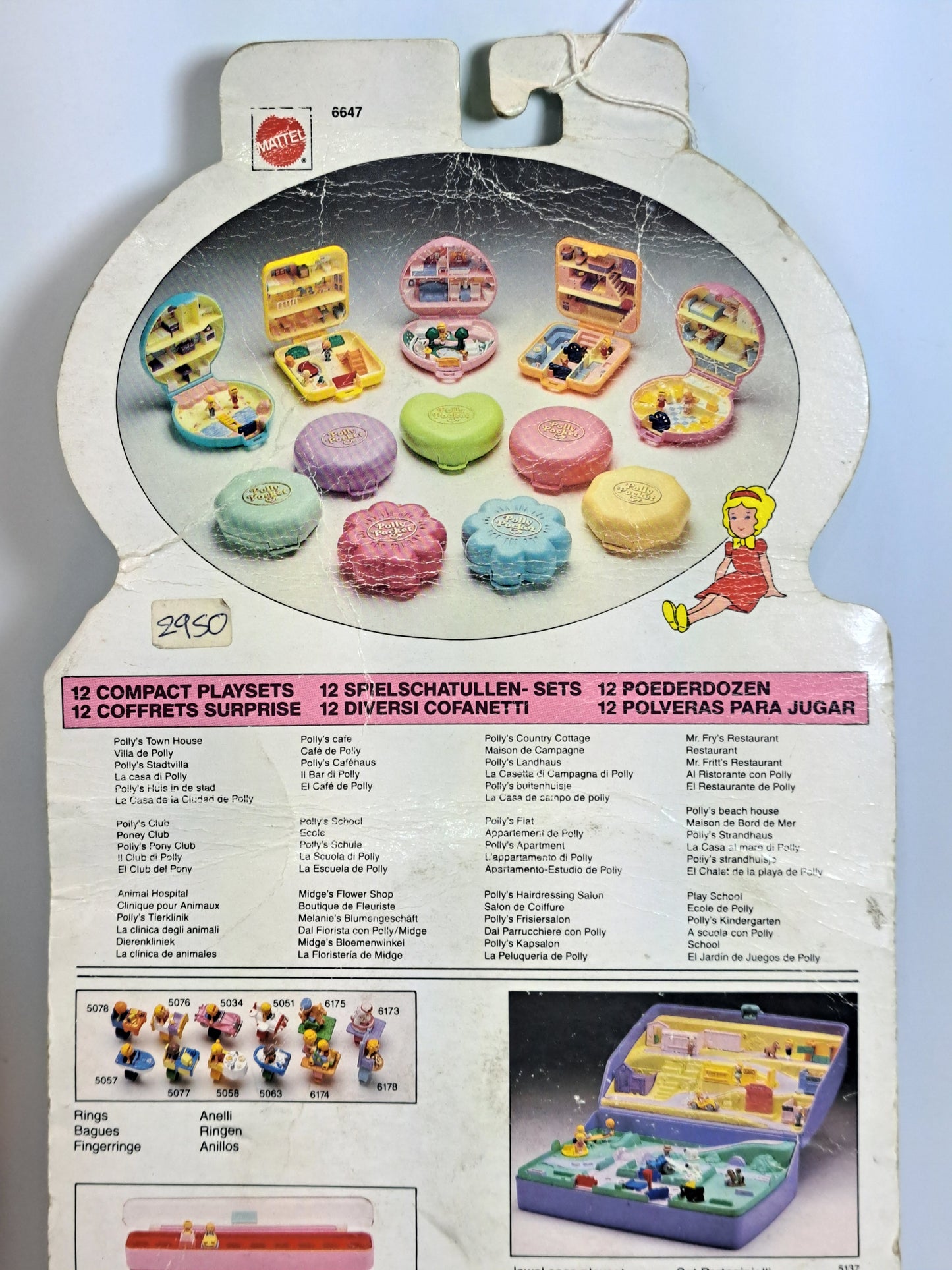 Polly pocket Mr. Fry Restaurante de polly