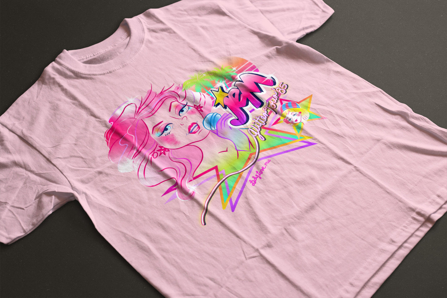 Jem and the Holograms tee