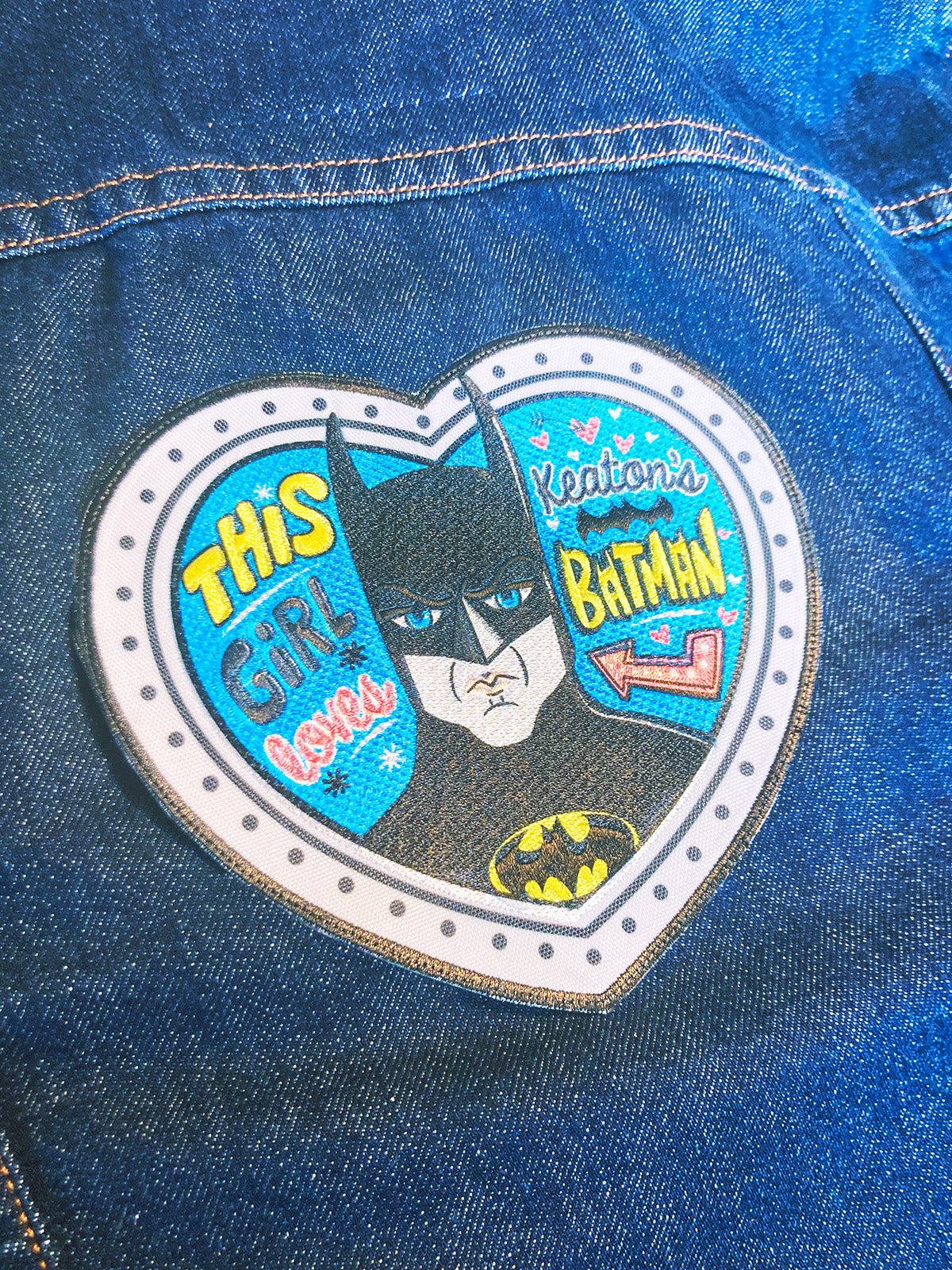 Parche This Girl loves Keaton's Batman