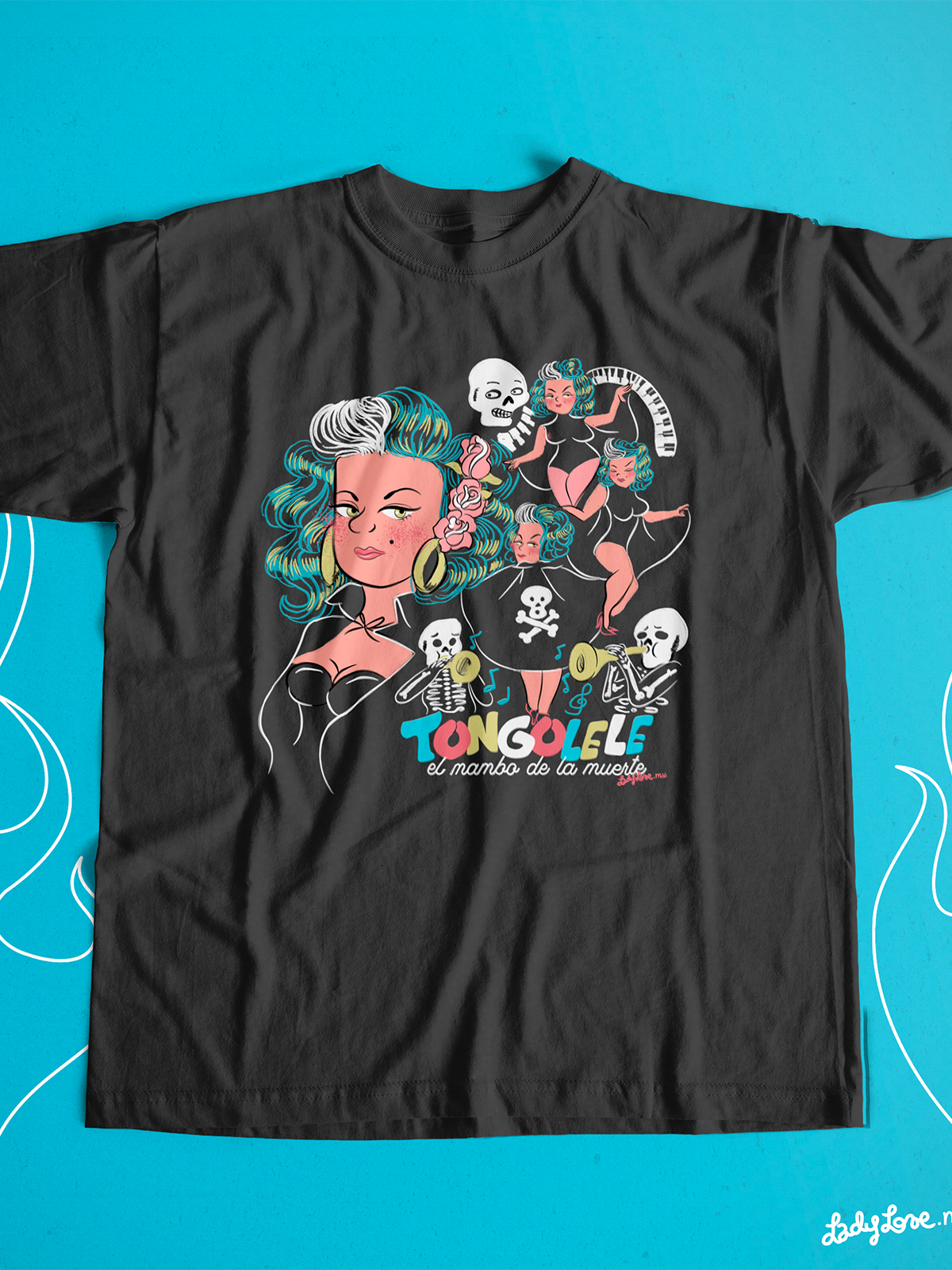 Playera Tributo Tongolele