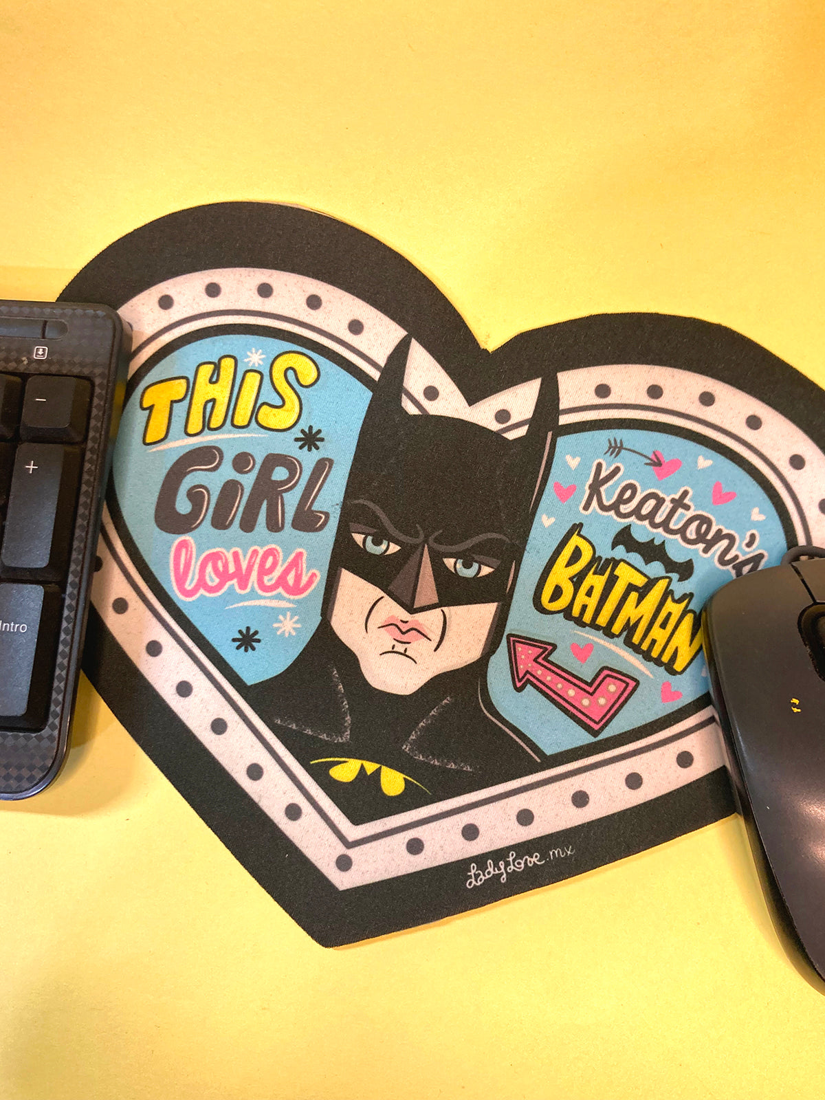 Mouse pad Barbie o Batman