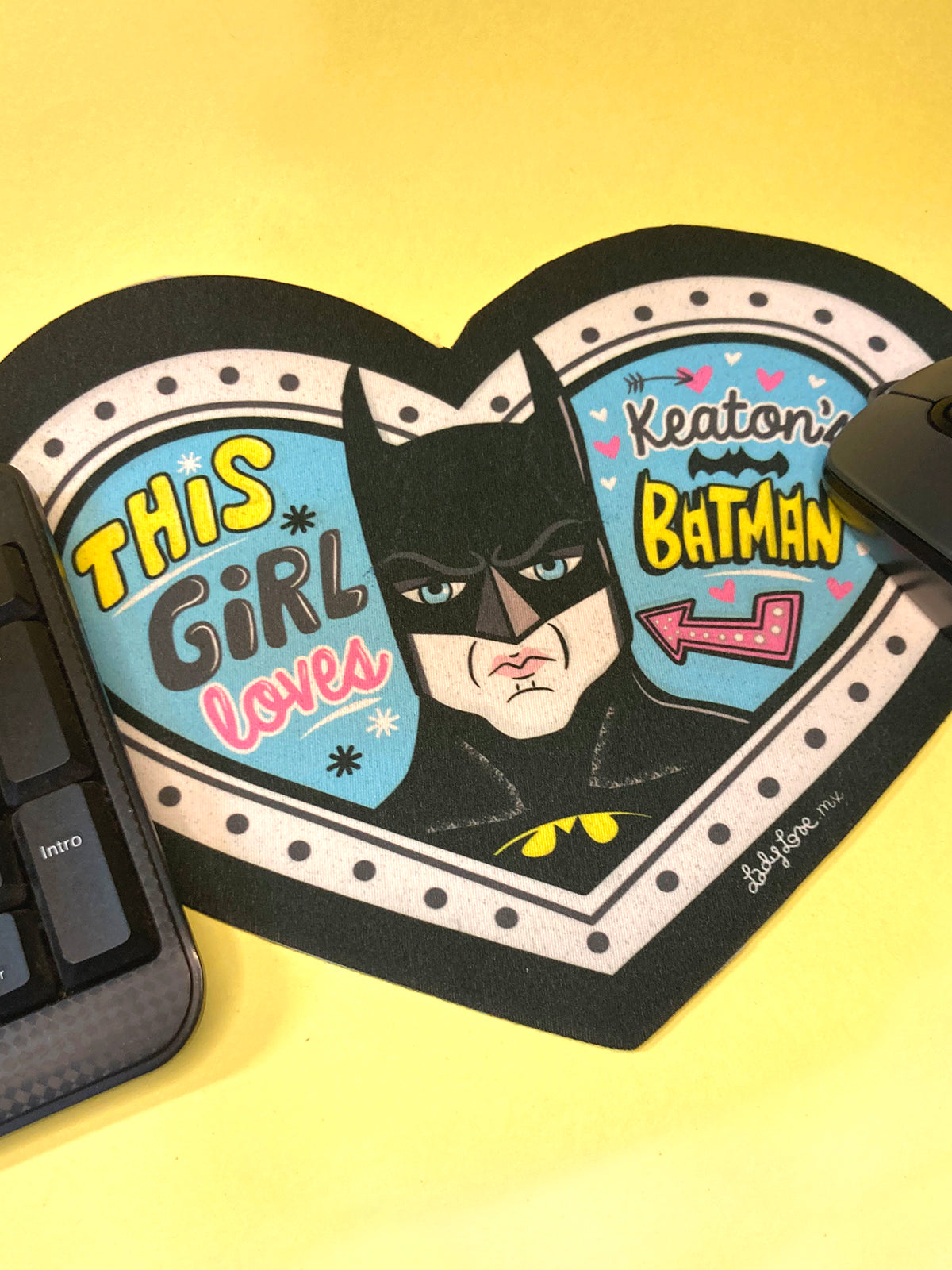 Mouse pad Barbie o Batman