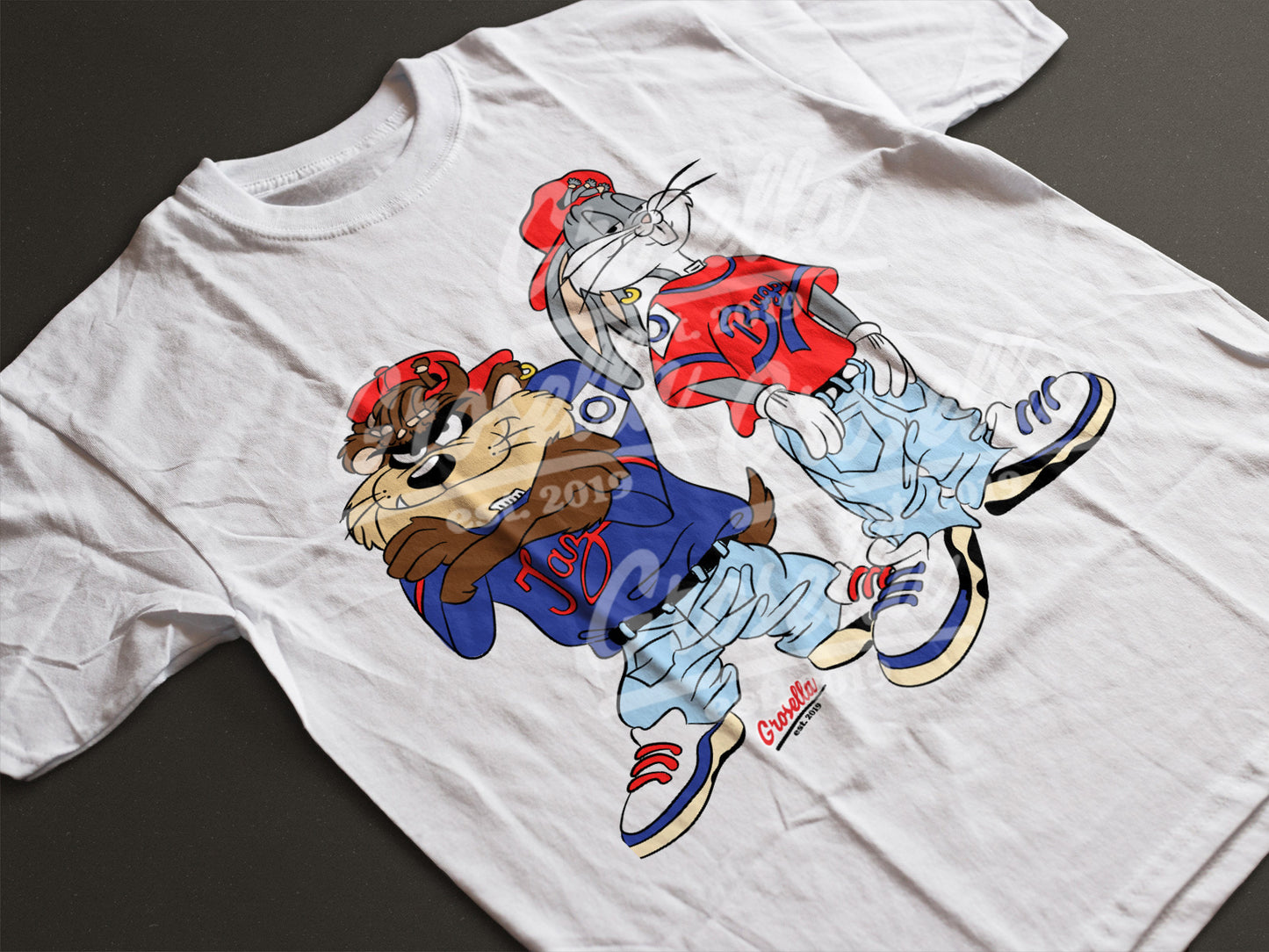 Playera Bugs Bunny Taz Kriss Kross