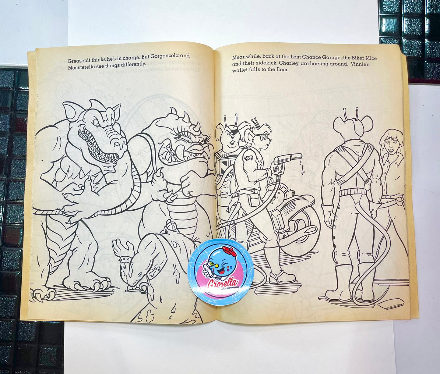 Libro para Colorear Motoratones
