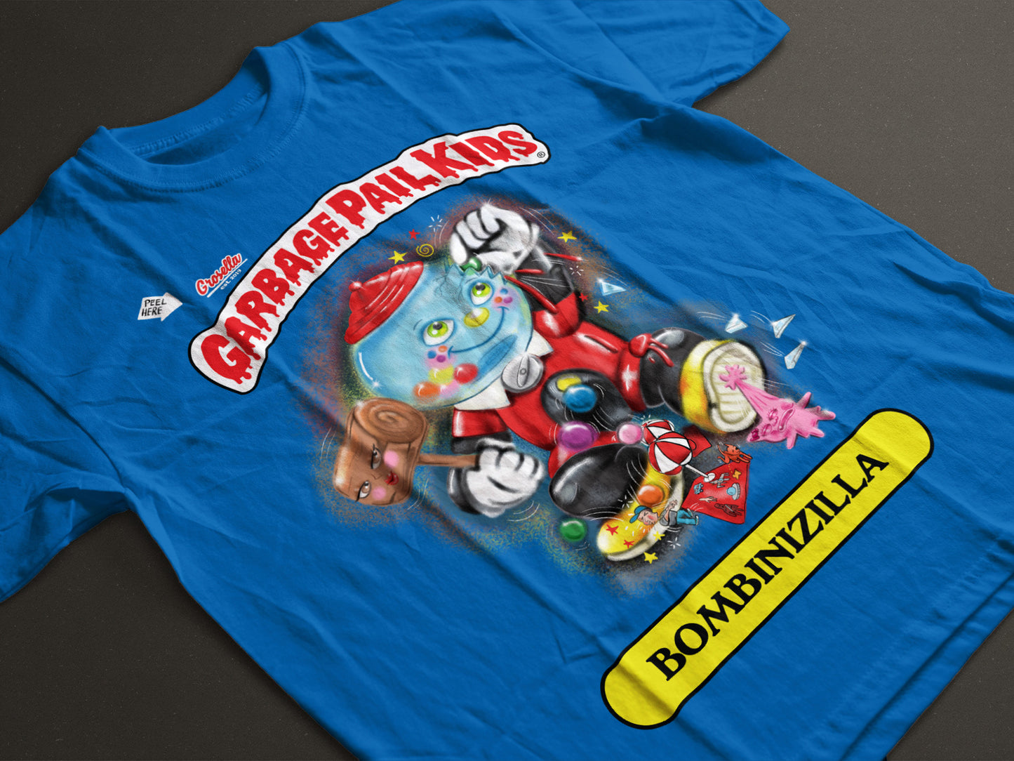 Bombinizilla Playera Azul