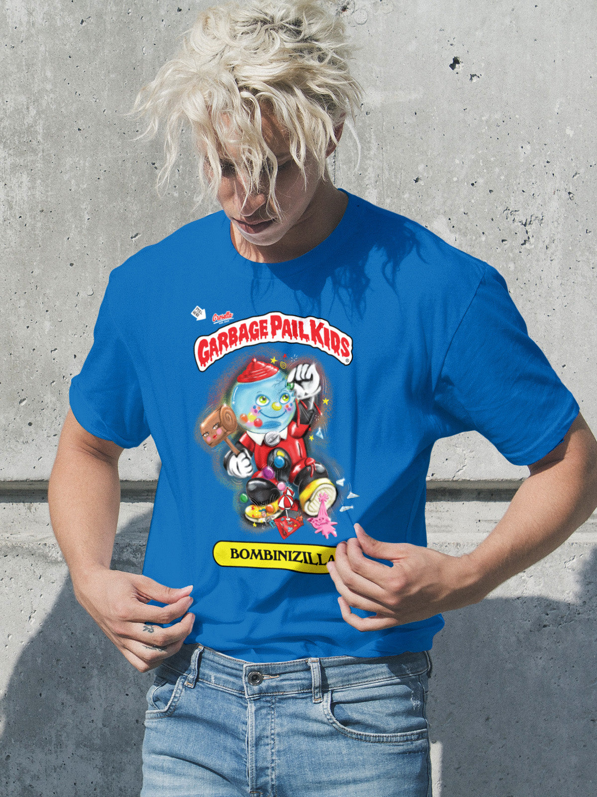 Bombinizilla Playera Azul