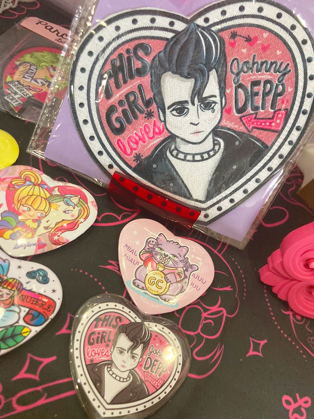 Parche Johnny Depp