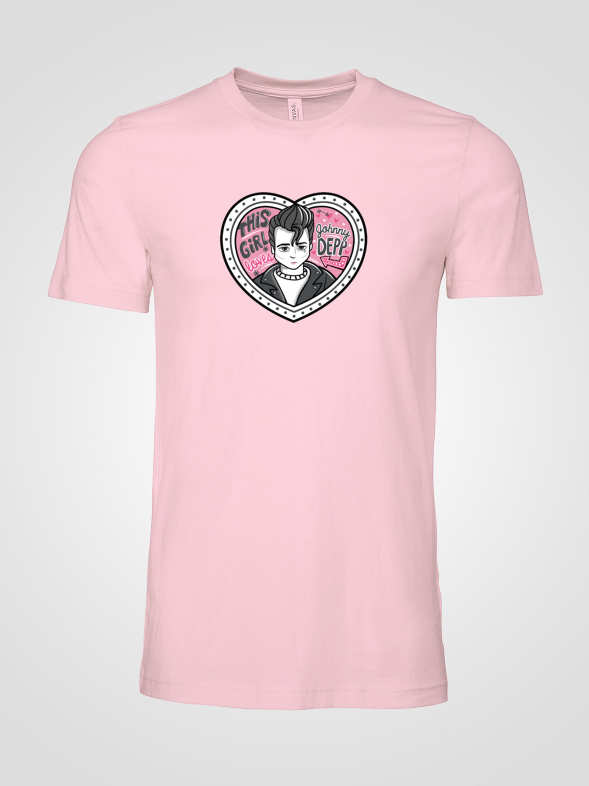 Playera Johnny Depp Corazón