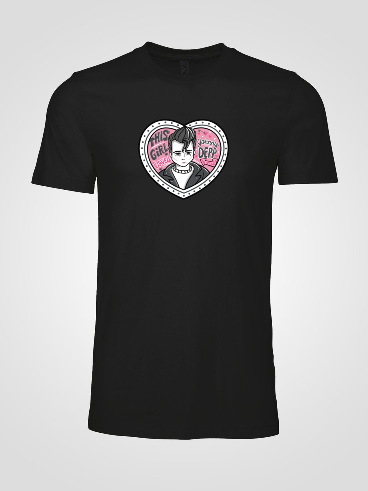 Playera Johnny Depp Corazón