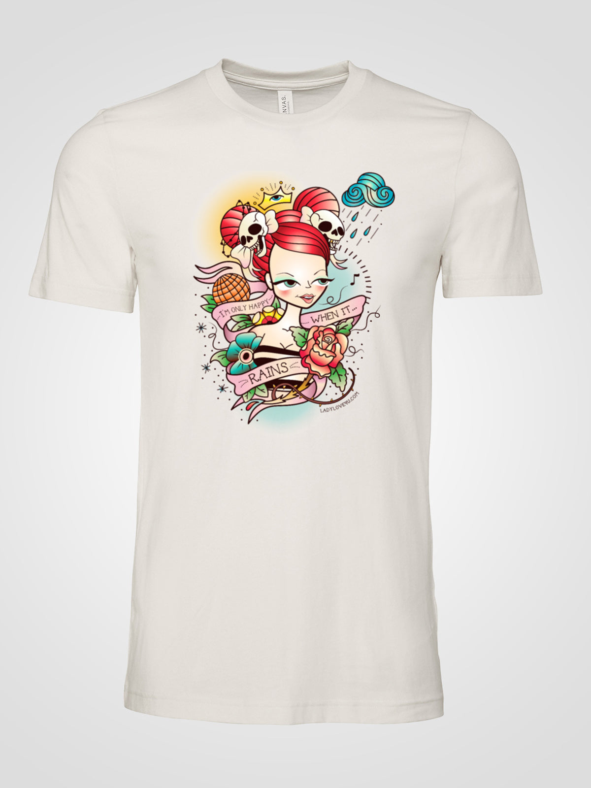 Playera I'm only happy when it rains