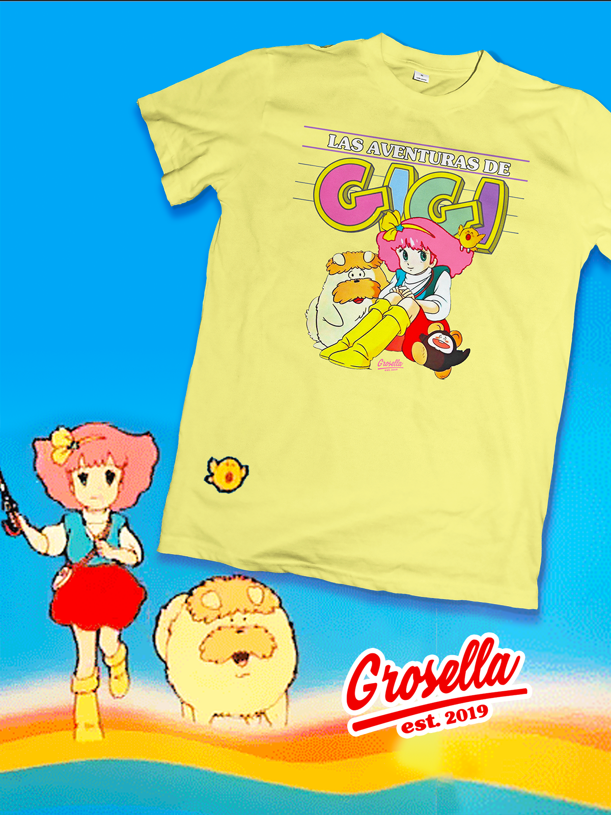 Playera Las Aventuras de Gigi