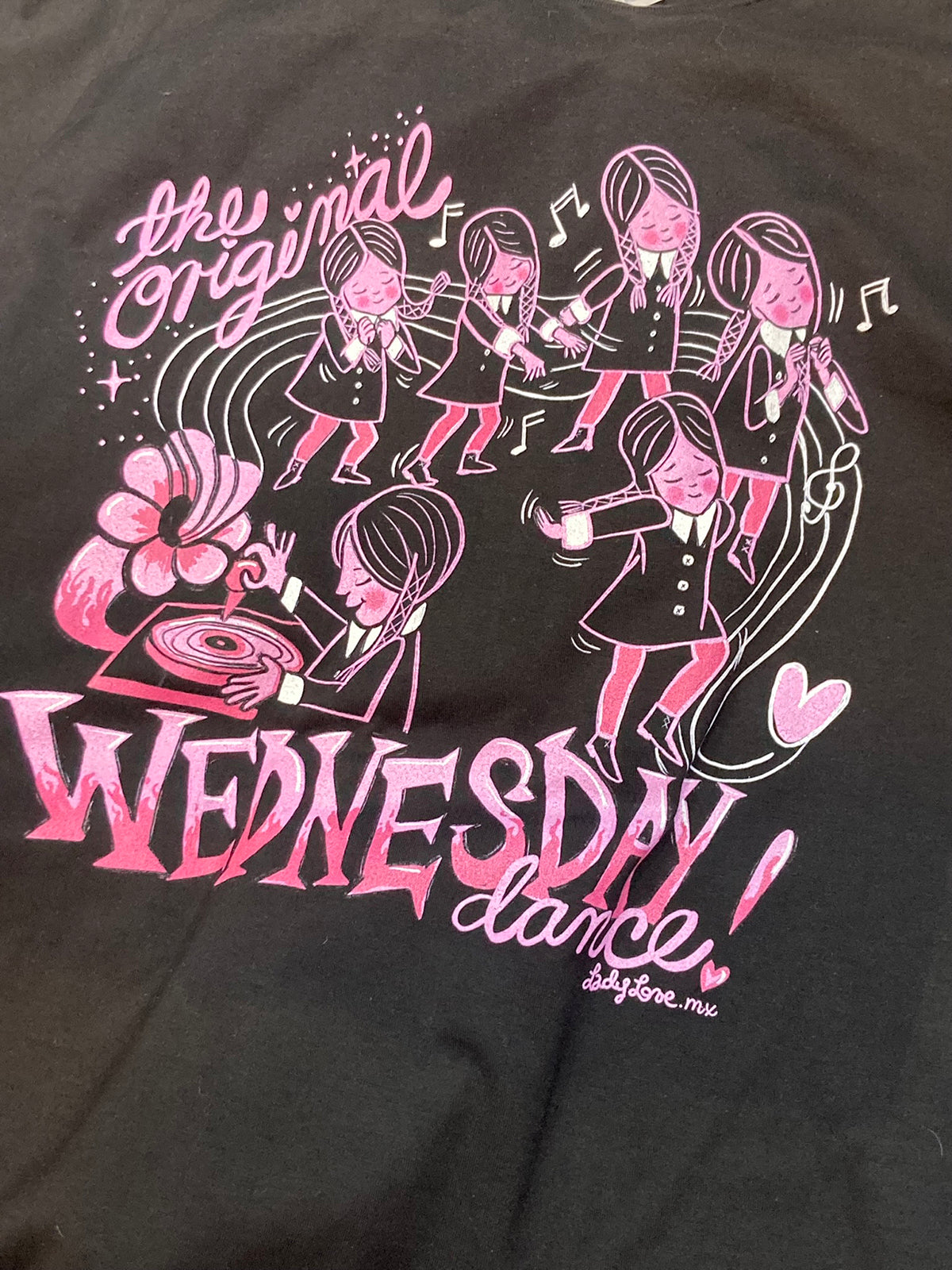 Playera Wednesday Classic Blk