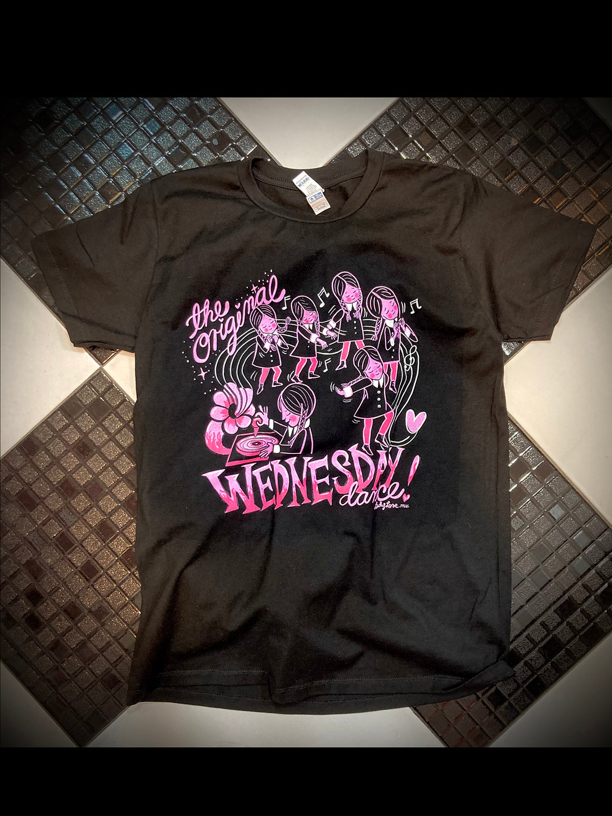 Playera Wednesday Classic Blk