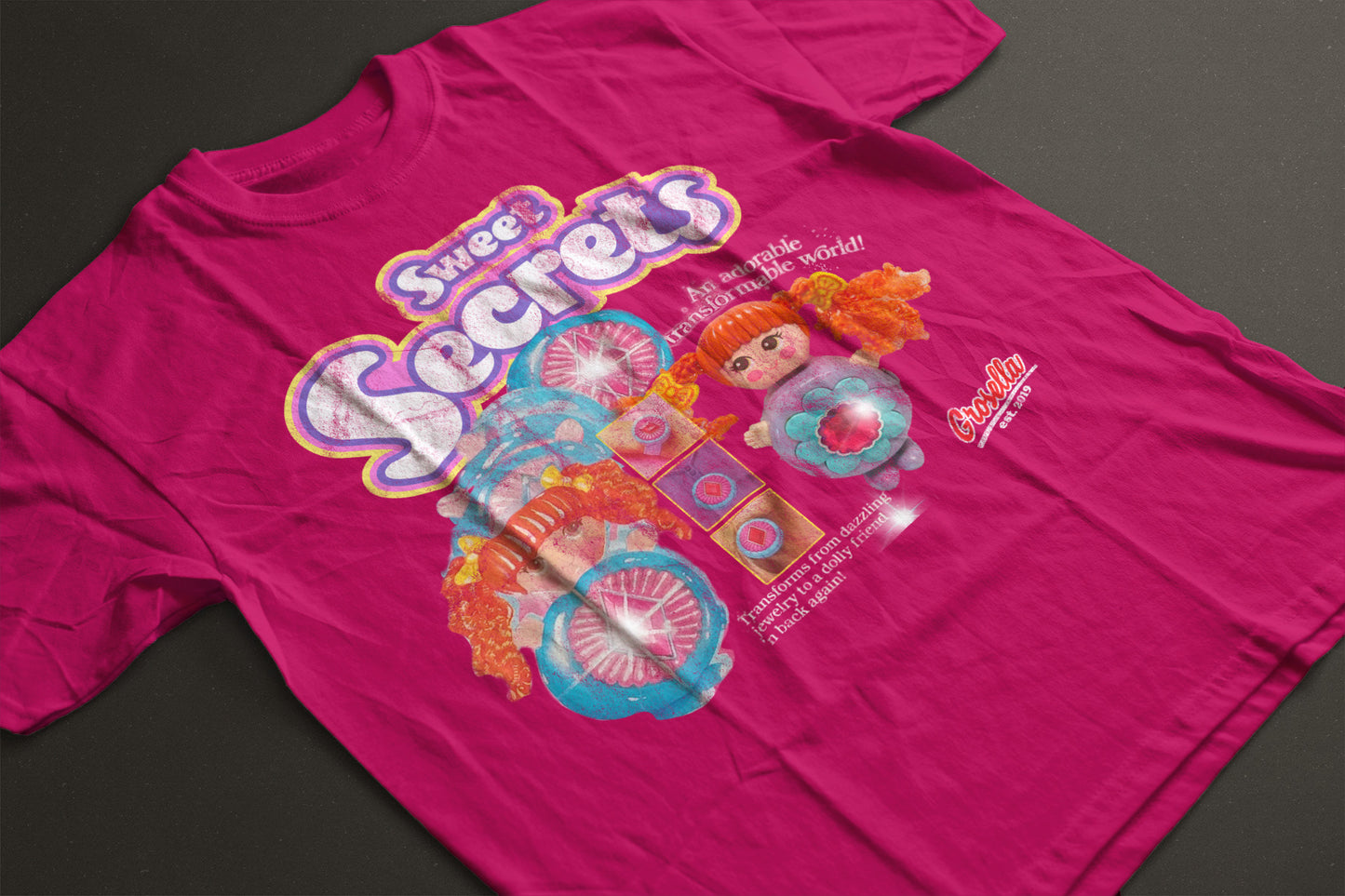 Playera Sweet Secrets Rosa Gleamie