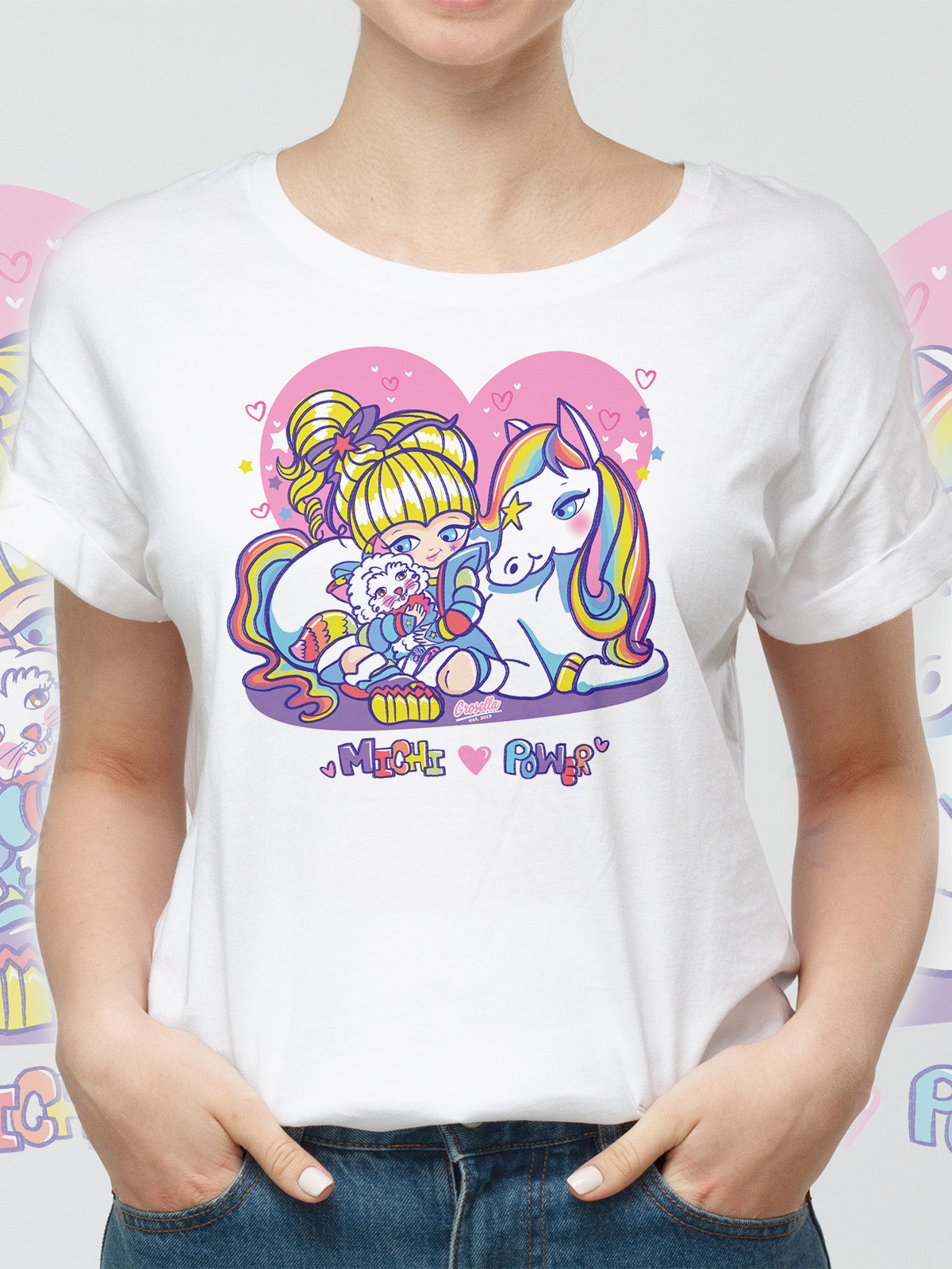 Playera Rainbow Brite Michi