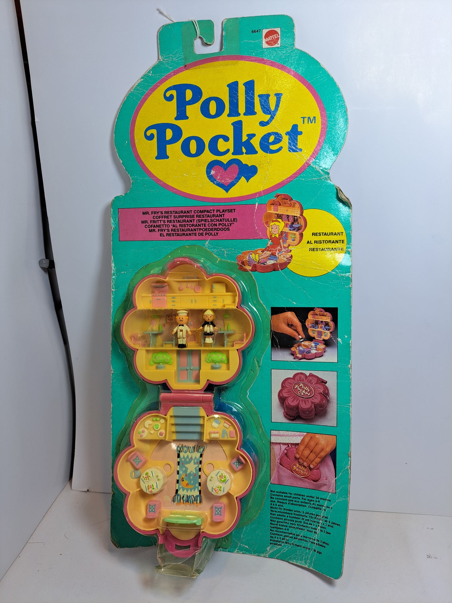 Polly pocket Mr. Fry Restaurante de polly