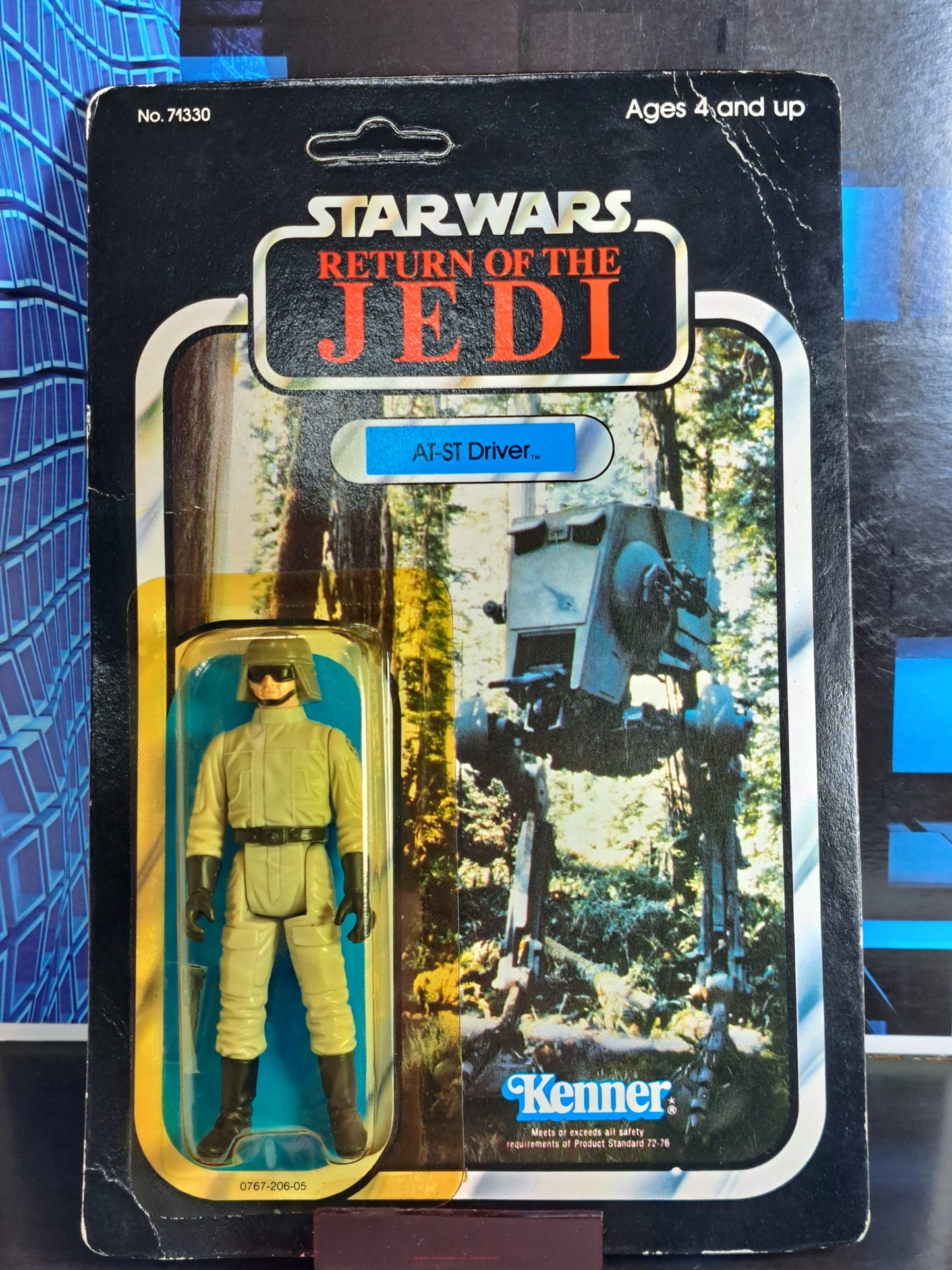 Star Wars AT-ST Kenner 1983 unpunched sellado