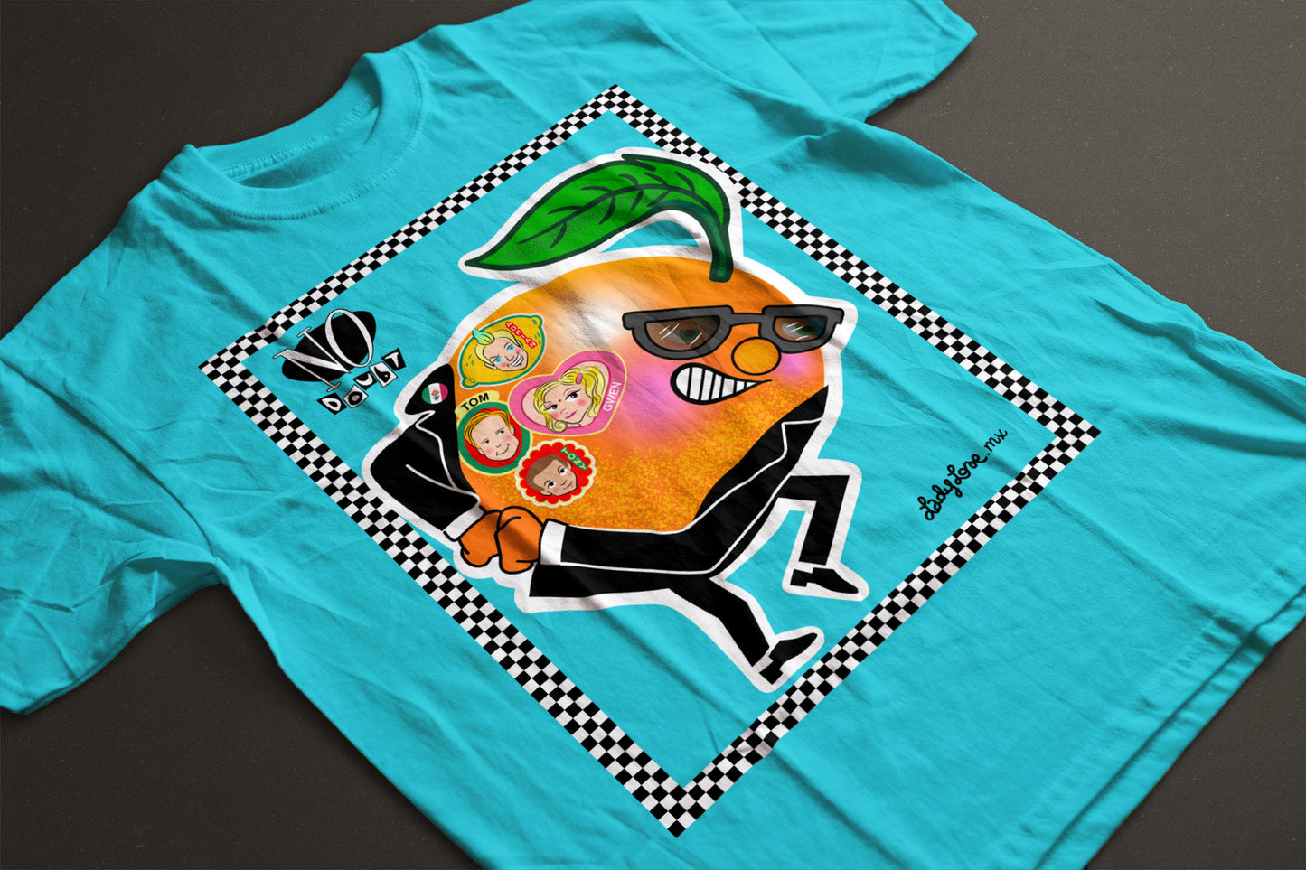 Playera Orange Kingdom tee