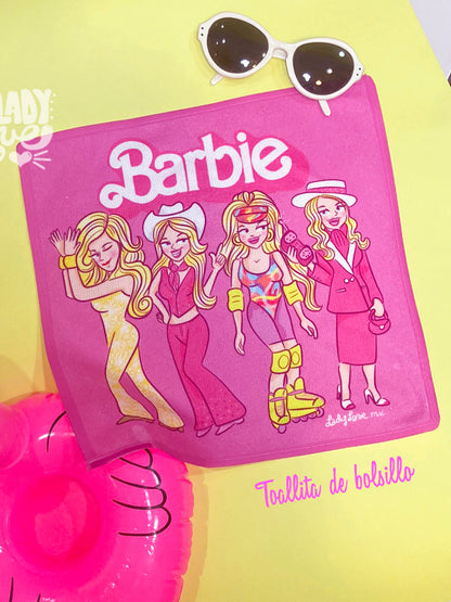 Toalla de Bolsillo Barbie Margot