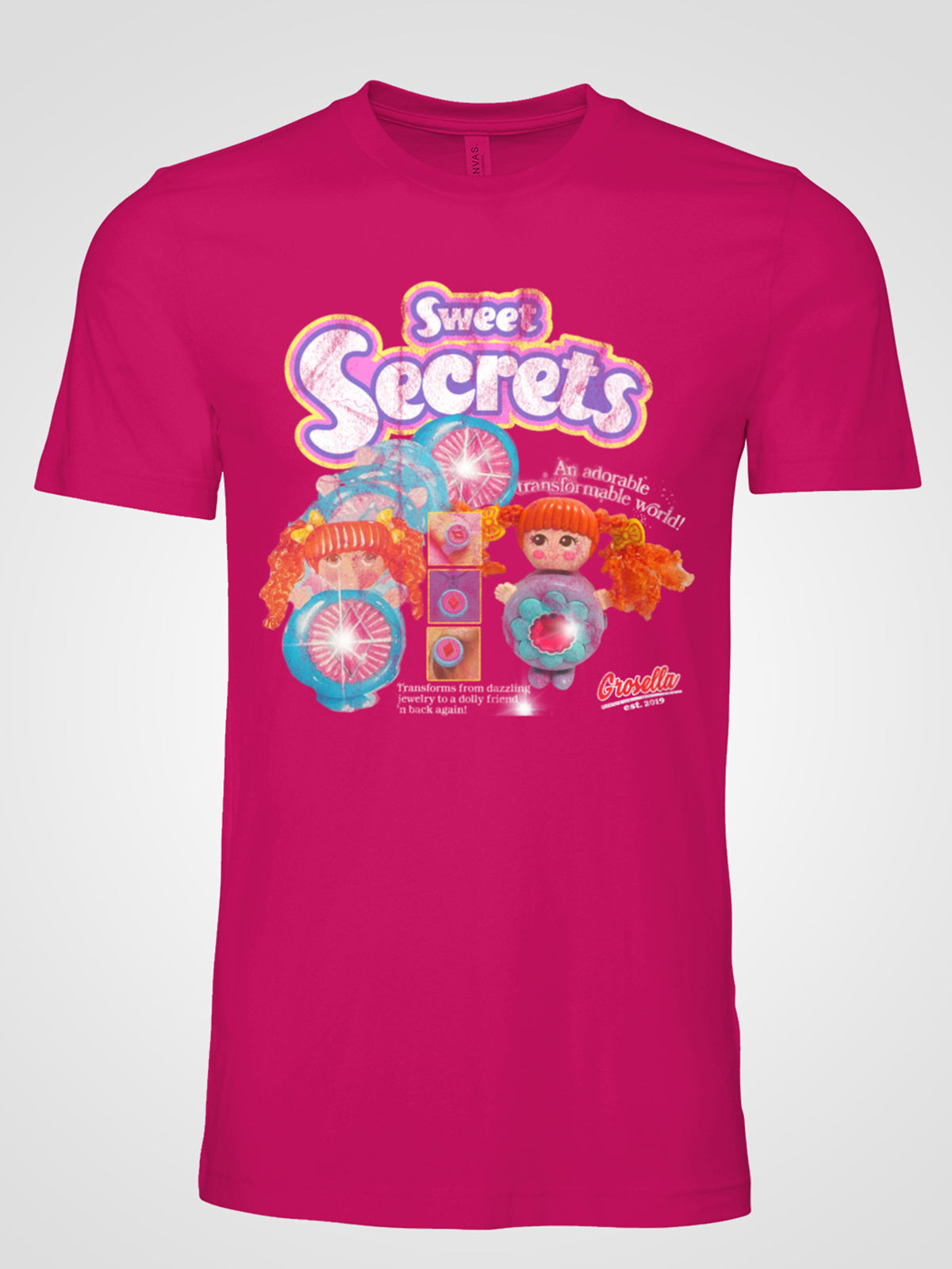 Playera Sweet Secrets Rosa Gleamie