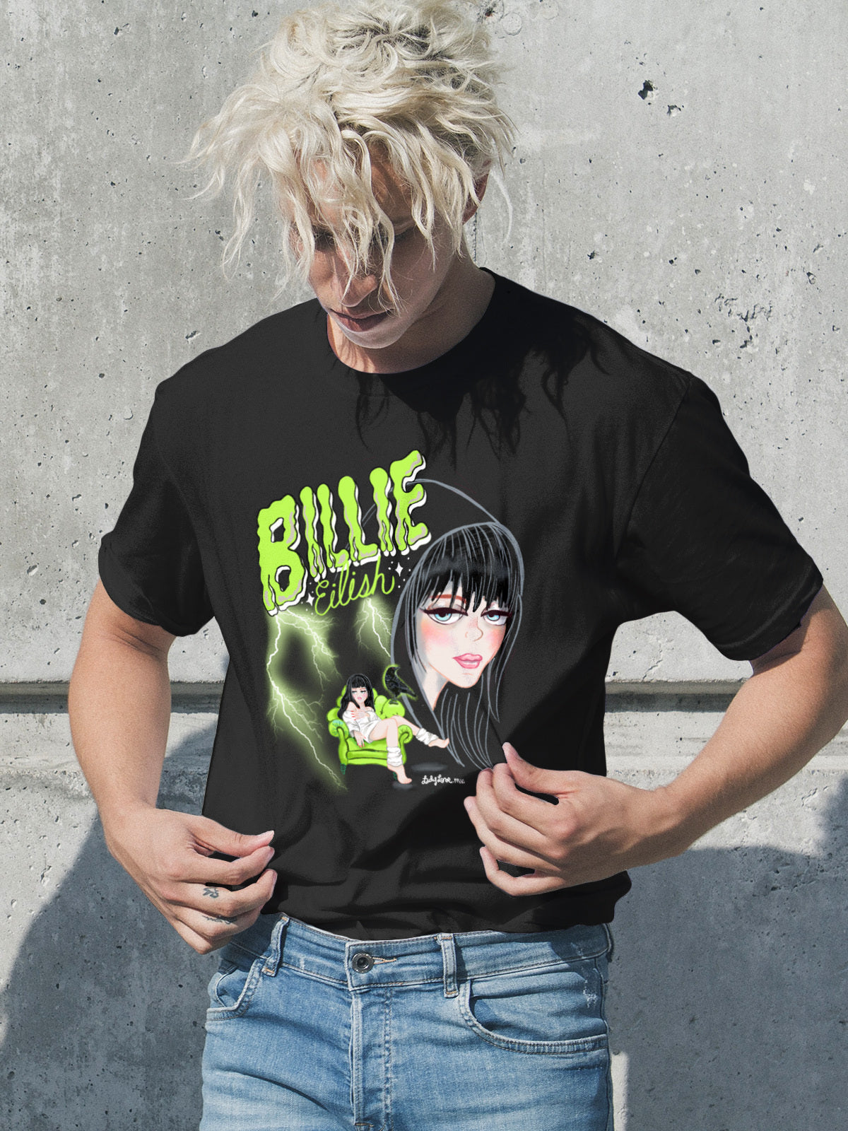 Playera Billie Eilish Trueno